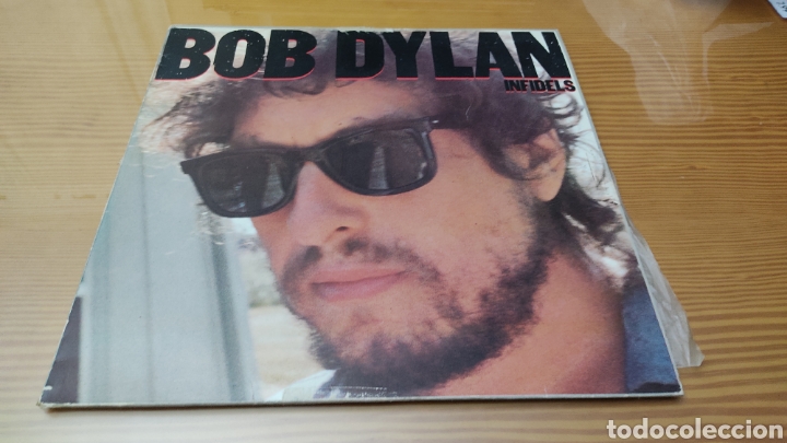 Discos de vinilo: Disco vinilo LP BOB DYLAN &rdquo;INFIDELS&rdquo; - Foto 1