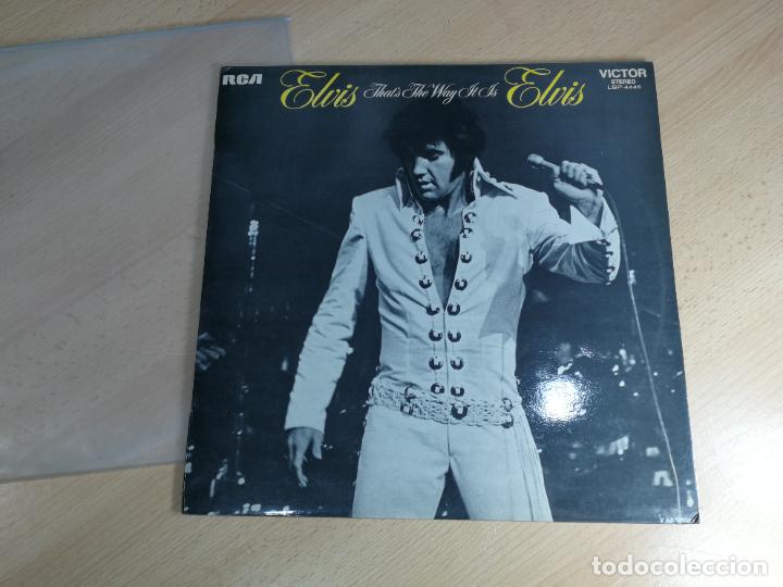 Discos de vinilo: DISCO LP DE ELVIS PRESLEY MUY BUENO - Foto 4