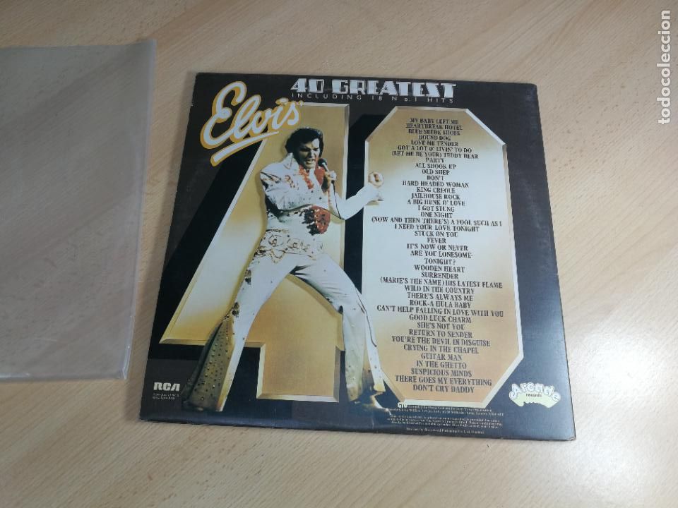 Discos de vinilo: LP DOBLE DE VINILO DE ELVIS PRESLEY - Foto 5
