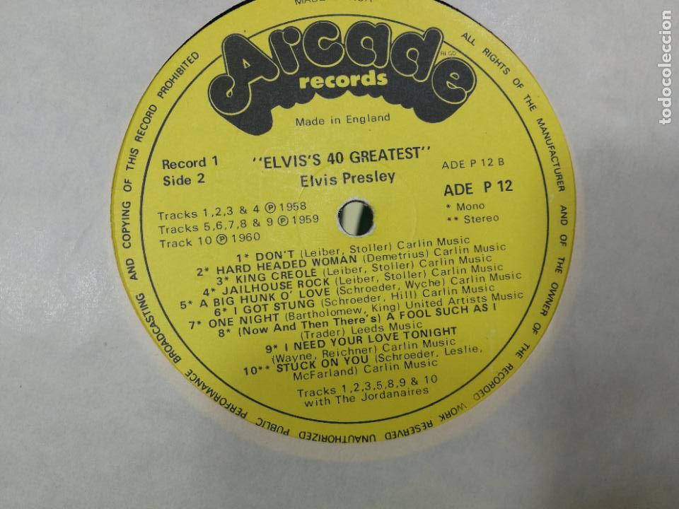 Discos de vinilo: LP DOBLE DE VINILO DE ELVIS PRESLEY - Foto 12