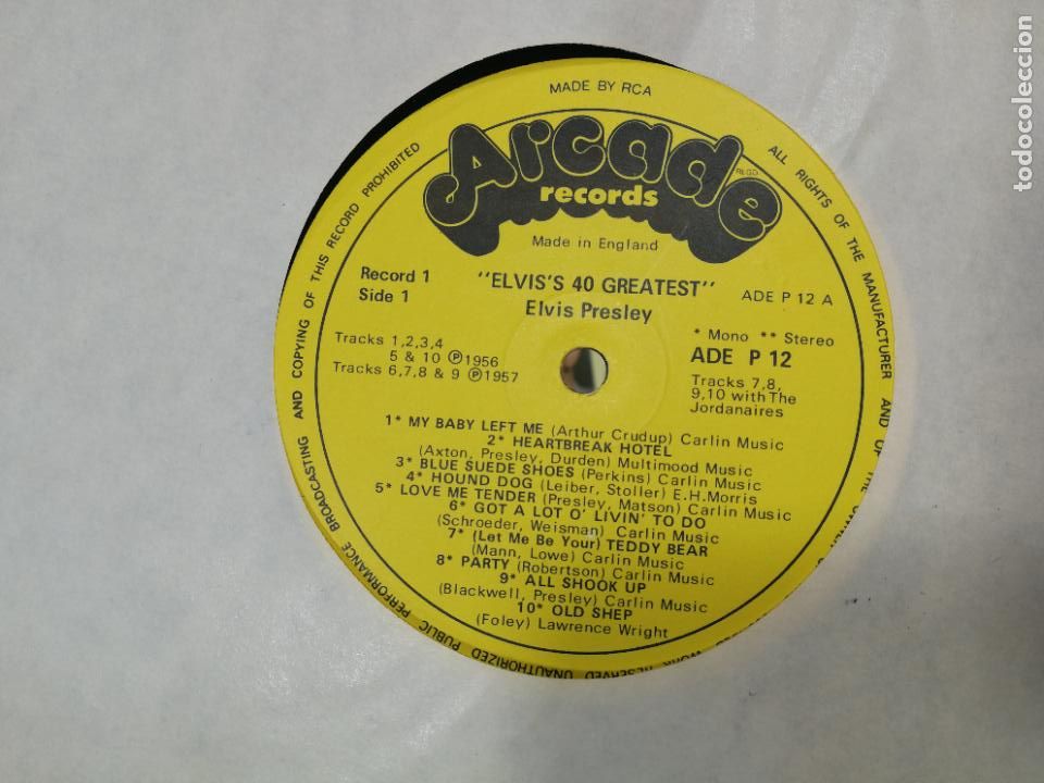 Discos de vinilo: LP DOBLE DE VINILO DE ELVIS PRESLEY - Foto 13