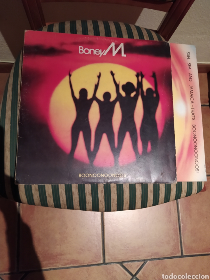 Discos de vinilo: BONEY M, BOONOONOONOOS-1981- SELLO ARIOLA - Foto 1