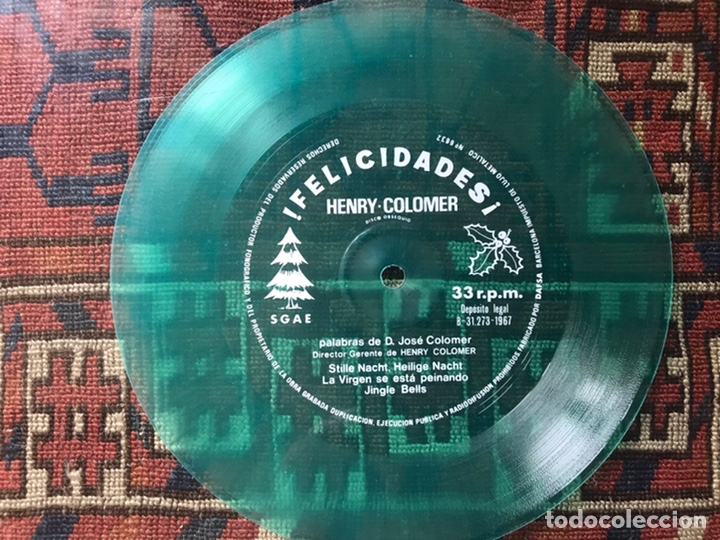 Discos de vinilo: Henry-Colomer. Flexi disc obsequio. 1967 - Foto 1