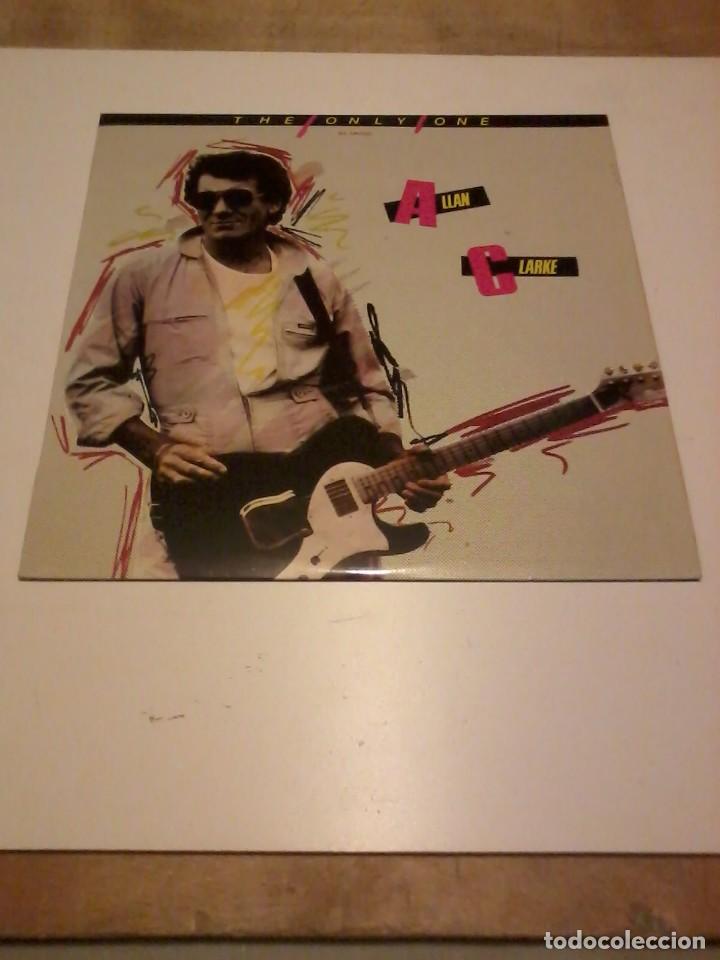 Discos de vinilo: Allan Clark LP The only one Esp.1980 insert - Foto 1