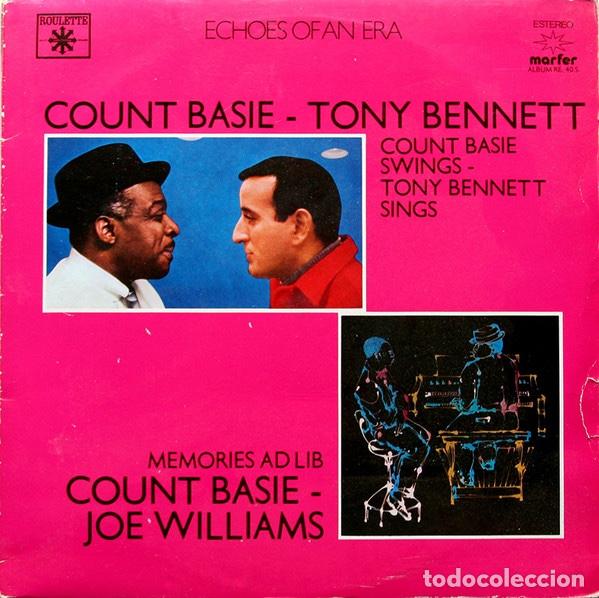 Discos de vinilo: Count Basie, Tony Bennett, Joe Williams ‎– Count Basie Swings - Tony Bennett Sings / Memories Ad-Lib - Foto 1 - 246233585