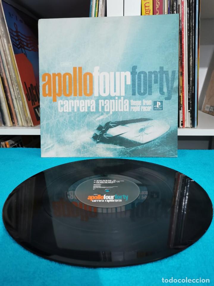 Discos de vinilo: APOLLO FOUR FORTY &rdquo;CARRERA RAPIDA&rdquo; 12&rdquo; - Foto 1