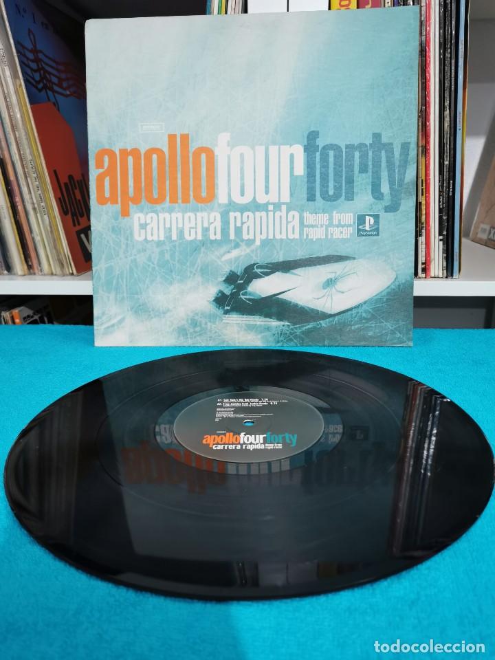 Discos de vinilo: APOLLO FOUR FORTY &rdquo;CARRERA RAPIDA&rdquo; 12&rdquo; - Foto 2