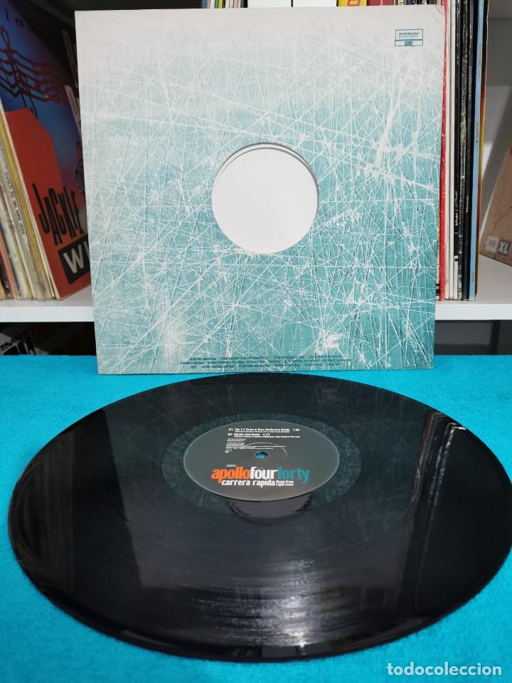 Discos de vinilo: APOLLO FOUR FORTY &rdquo;CARRERA RAPIDA&rdquo; 12&rdquo; - Foto 3