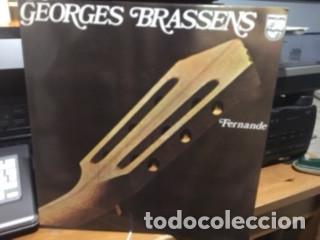Discos de vinilo: GEORGE BRASSENS FERNANDE VINILO - Foto 1