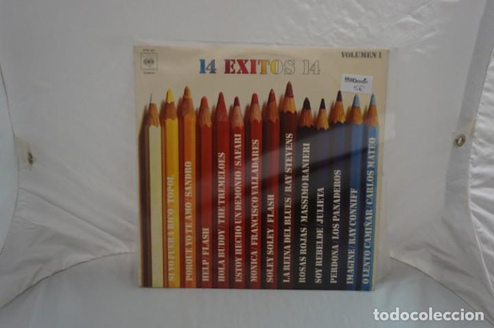 Discos de vinilo: VINILO 12&acute;&acute; - LP - 14 EXITOS 14 - VOLUMEN 1 / CBS - Foto 1