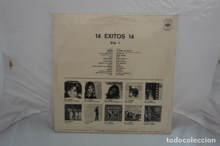Discos de vinilo: VINILO 12&acute;&acute; - LP - 14 EXITOS 14 - VOLUMEN 1 / CBS - Foto 3