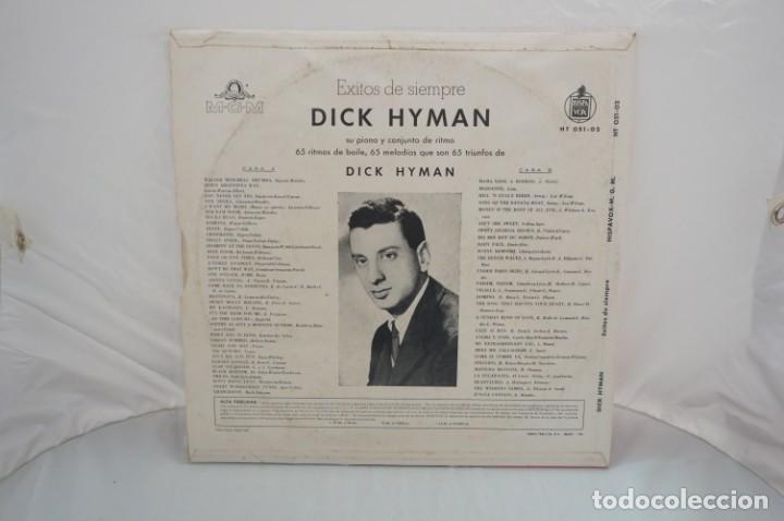 Discos de vinilo: VINILO 12&acute;&acute; - LP - EXITOS DE SIEMPRE - DICK HYMAN - MCM - Foto 3