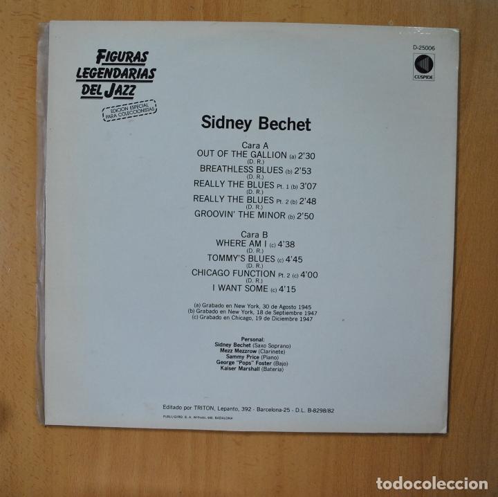 Discos de vinilo: SIDNEY BECHET - VOLUME II - LP - Foto 2