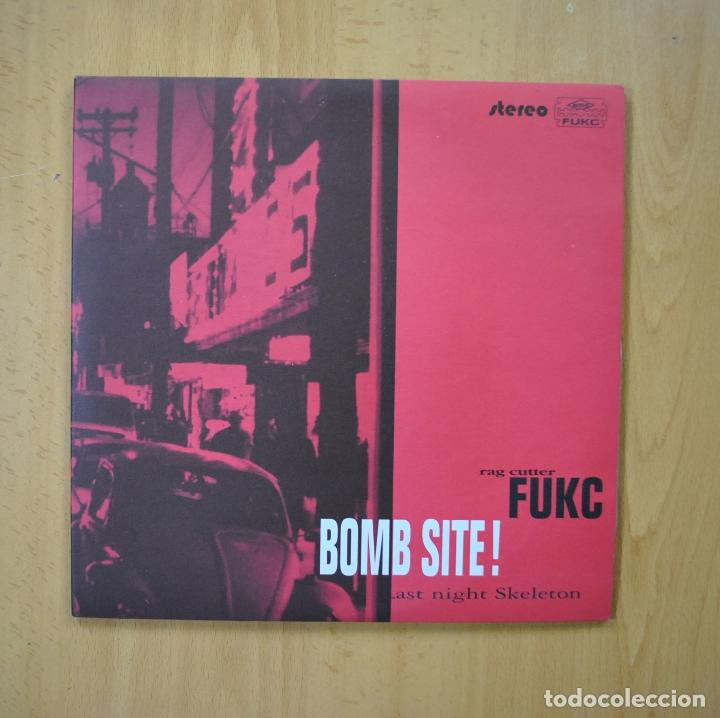 Disques de vinyle: RAG CUTTER - RAG CUTTER FUKC BOMB SITE! LAST NIGHT SKELETON - 2 X 10 PULGADAS