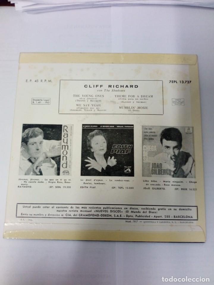 Discos de vinilo: CLIFF RICHARD-THE YOUNG ONES - Foto 3