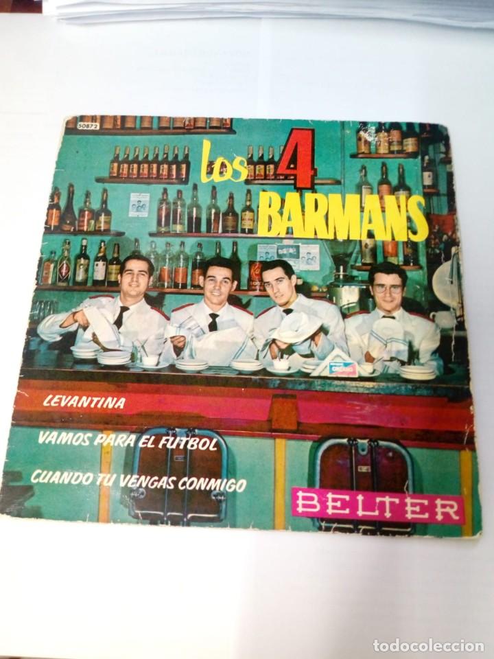 Discos de vinilo: LOS 4 BARMANS-LEVANTINA - Foto 1