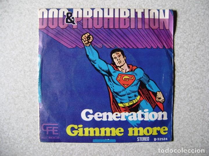 Discos de vinilo: DOC & PROHIBITION.GENERATION + 1.....PEDIDO MINIMO 5&euro; - Foto 2