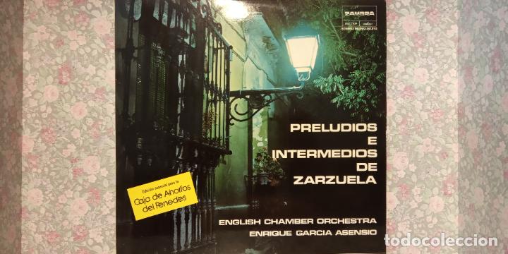 Discos de vinilo: PRELUDIOS E INTERMEDIOS DE ZARZUELA. LA BODA DE LUIS ALONSO. - Foto 1
