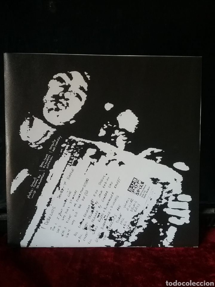 Discos de vinilo: The Derelicts 1991 Doble Single Sub-Pop - Foto 2