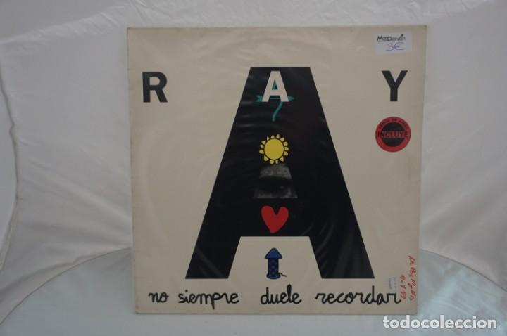 Discos de vinilo: VINILO 12&acute;&acute; - MAXI-SINGLE - RAY - NO SIEMPRE DUELE RECORDAR / DRO - Foto 1