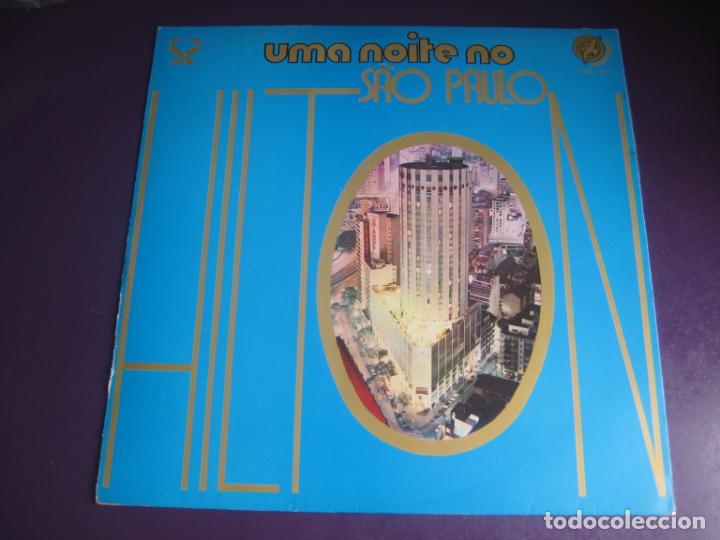 Disques de vinyle: Uma Noite No S&atilde;o Paulo Hilton - LP FONOBRAS BRASIL 1978 - SAMBA FUNK DISCO LOUNGE - SIN USO