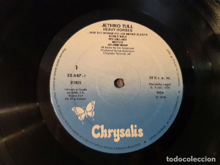 Discos de vinilo: JETHRO TULL - HEAVY HORSES - LP - A&Ntilde;O 1978 - Foto 4