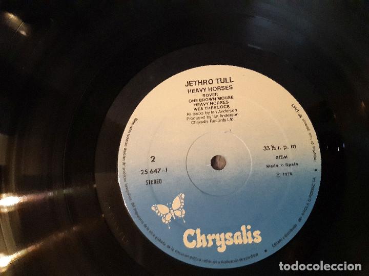 Discos de vinilo: JETHRO TULL - HEAVY HORSES - LP - A&Ntilde;O 1978 - Foto 6