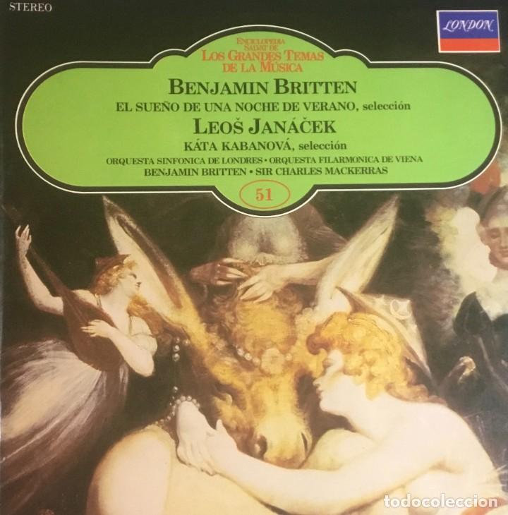 Discos de vinilo: BENJAMIN BRITTEN - EL SUE&Ntilde;O DE UNA NOCHE DE VERANO - Foto 1