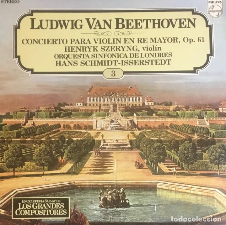 Discos de vinilo: LUDWIG VAN BEETHOVEN - CONCIERTO PARA VIOLIN - Foto 1