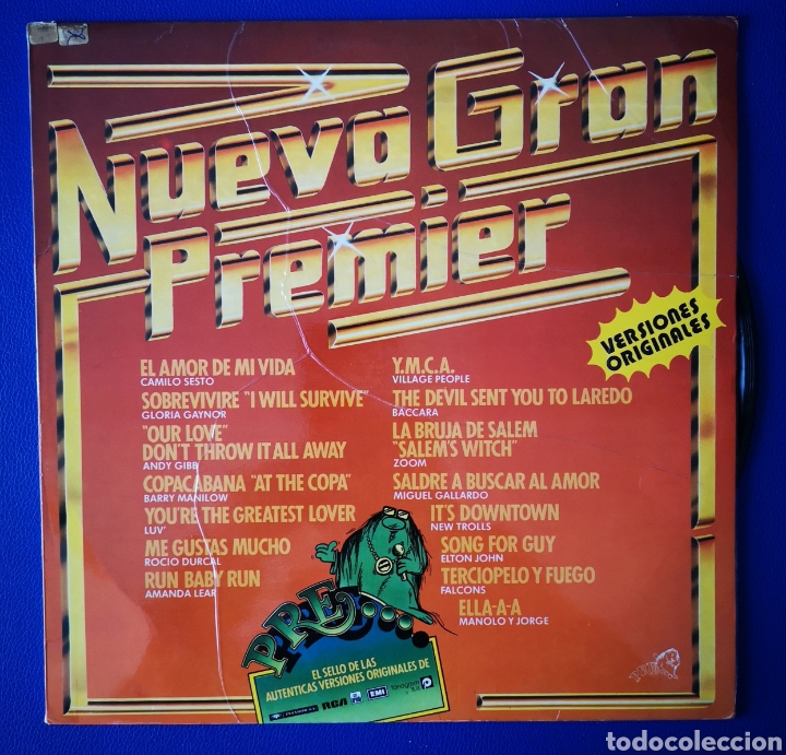 Discos de vinilo: NUEVA GRAN PREMIER - EXITOS - LP - Foto 2