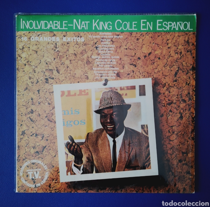 Discos de vinilo: NAT KING COLE EN ESPA&Ntilde;OL - INOLVIDABLE - LP - Foto 1