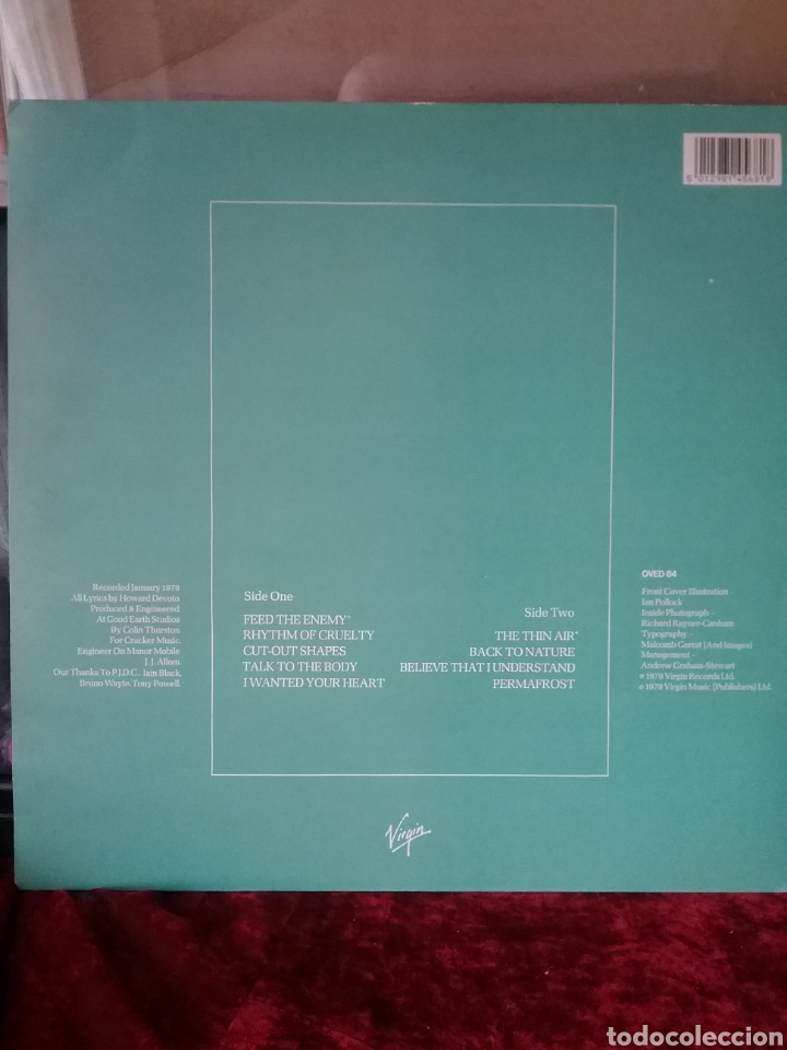 Discos de vinilo: MAGAZINE 1979 Virgin Records - Foto 3