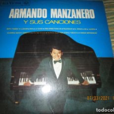 Discos de vinilo: ARMANDO MANZANERO Y SUS CANCIONES LP - EDICION ESPAÑOLA - RCA RECORDS 1968 MONAURAL -. Lote 246657755