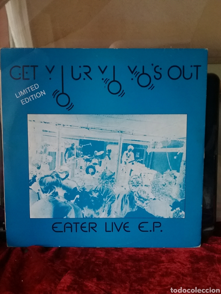 Discos de vinilo: EATER 1978 12&rdquo; Ep The Label Records - Foto 2