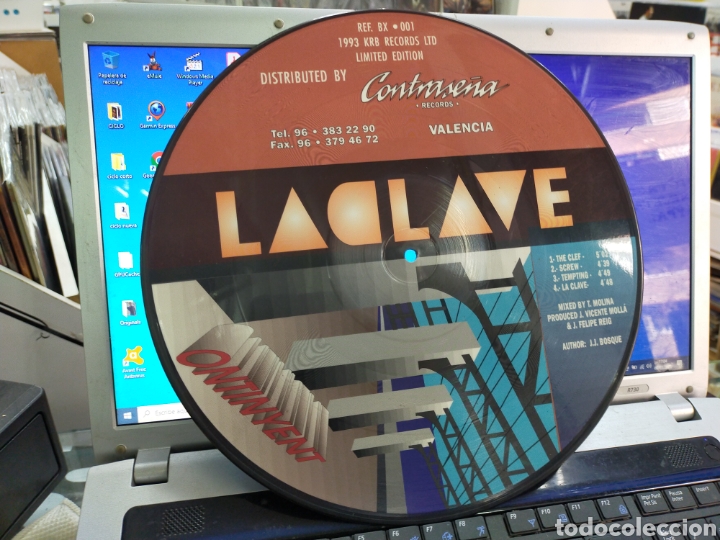 Discos de vinilo: La clave maxi picture disc 1993 - Foto 2