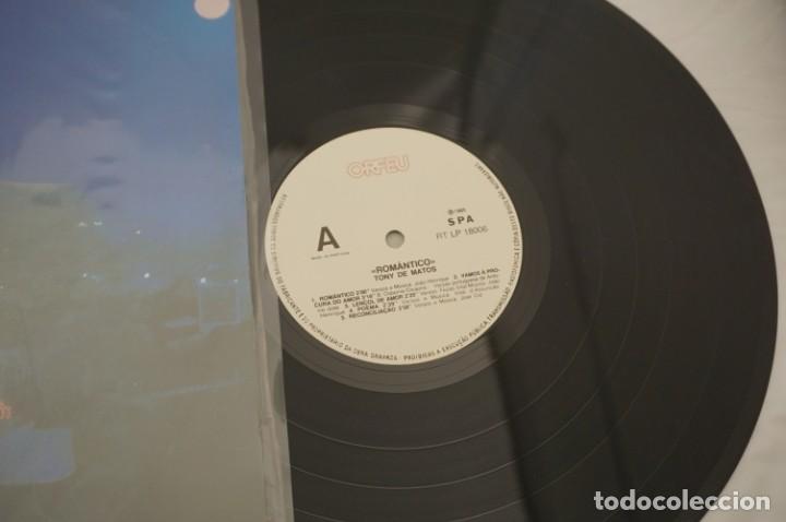 Discos de vinilo: VINILO 12&acute;&acute; - LP - TONY DE MATOS - ROMANTICO / ORFEU - Foto 2
