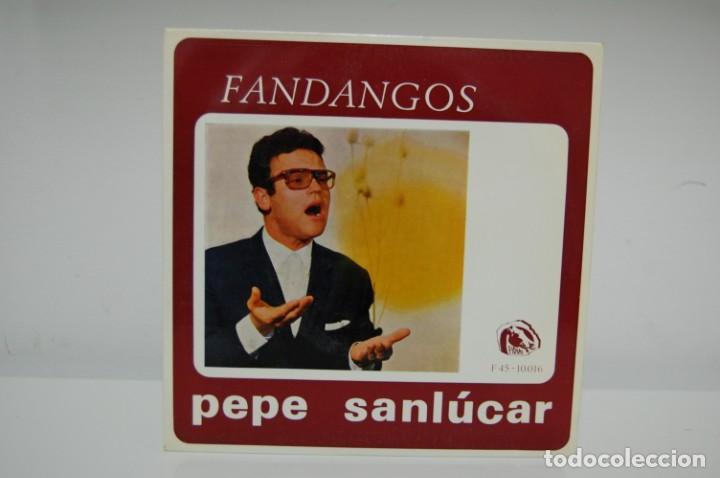 Discos de vinilo: PEPE SANL&Uacute;CAR FANDANGOS - Foto 1