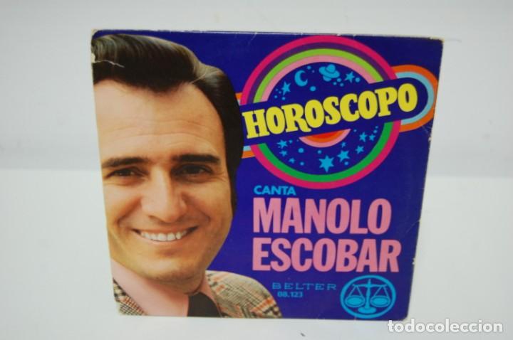 Discos de vinilo: MANOLO ESCOBAR, HOROSCOPO - Foto 1