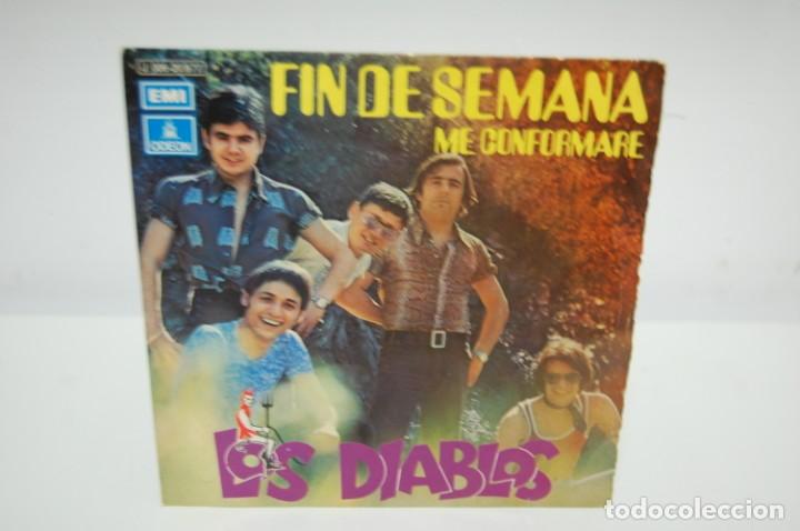 Discos de vinilo: LOS DIABLOS, Fin de semana - Foto 1