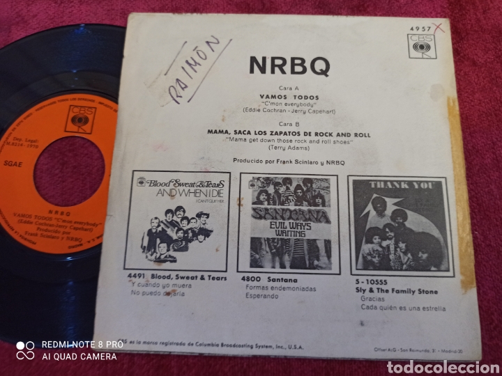 Discos de vinilo: NRBQ Cmon everybody 1970 Spain - Foto 2