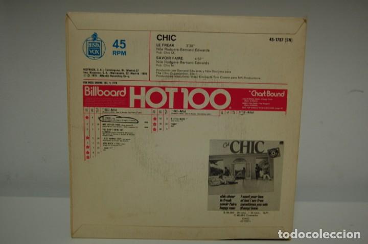 Discos de vinilo: CHIC -LE FREAK- - Foto 2