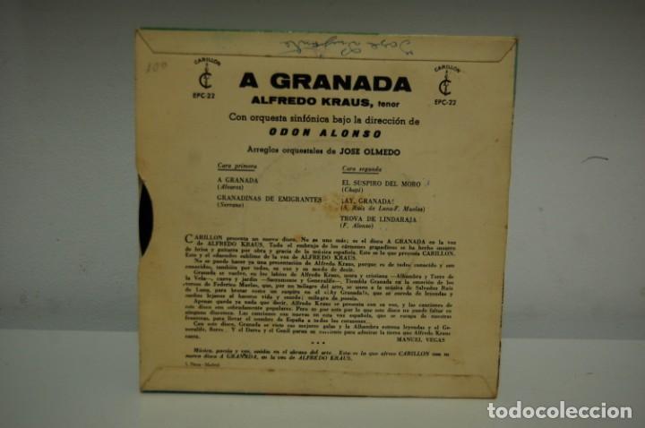 Discos de vinilo: ALFREDO KRAUS -A GRANADA- - Foto 2