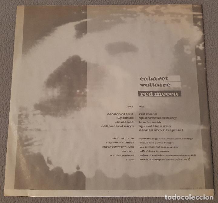 Discos de vinilo: CABARET VOLTAIRE - A TOUCH OF EVIL - LP - A&Ntilde;O 1982 - Foto 9
