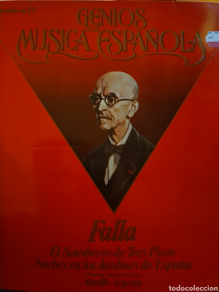 Discos de vinilo: Genios de la m&uacute;sica espa&ntilde;ola Manuel de falla - Foto 1