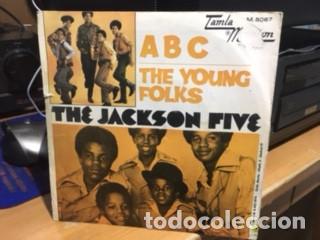 Discos de vinilo: THE JACKSON FIVE 5 - ABC, THE YOUNG FOLKS - SINGLE - Foto 2