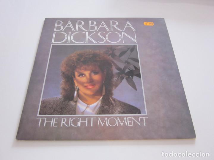Discos de vinilo: Barbara Dickson - The Right Moment (LP) - Foto 1