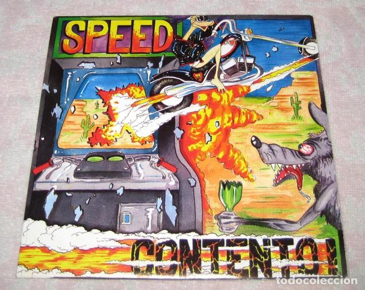 Discos de vinilo: Speed - Contento - Single (La General 1989) Excelente estado - Foto 1