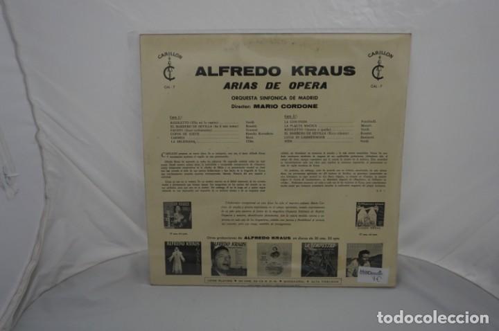 Discos de vinilo: VINILO 12&acute;&acute; - LP - ALFREDO KRAUS - ARIAS DE OPERA / CARRILON - Foto 3
