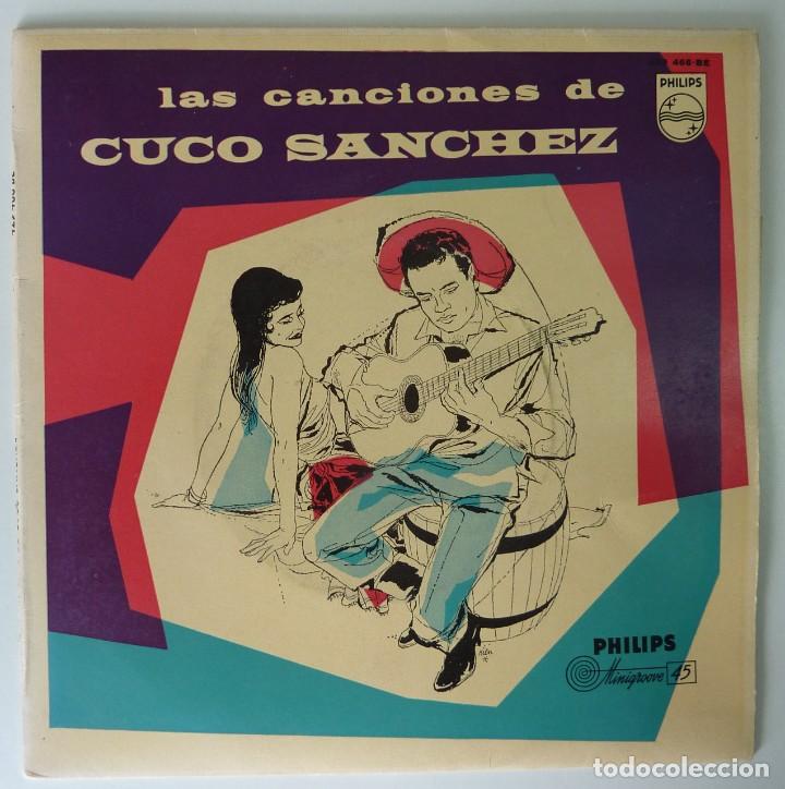 Discos de vinilo: CUCO SANCHEZ // LAS CANCIONES DE CUCO SANCHEZ // 1958 // EP - Foto 1