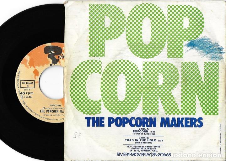 Discos de vinilo: POPCORN MAKERS, THE: POPCORN / TOAD IN THE HOLE - Foto 2